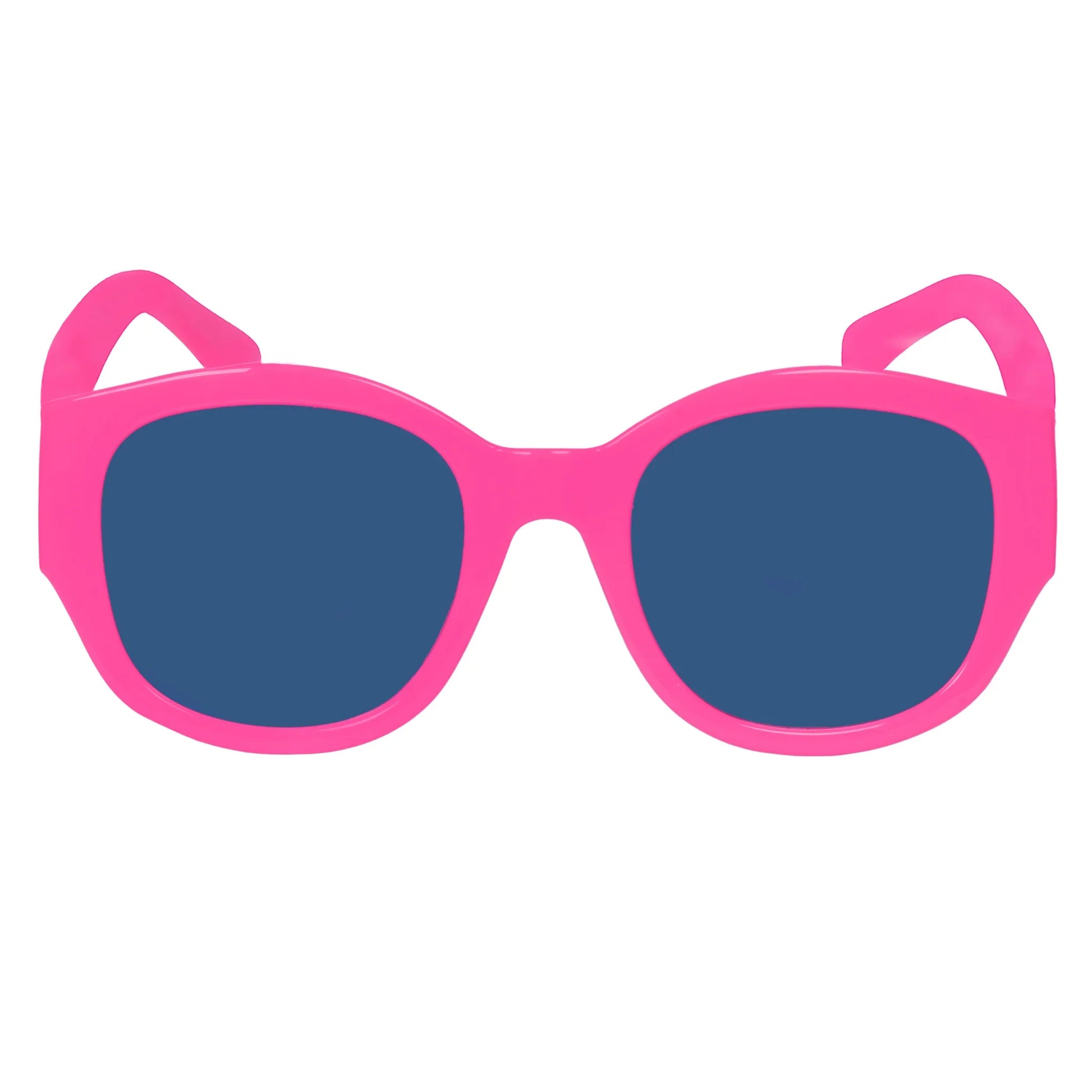 ARVUE women's fuchsia pink sunglasses, face-sculpting frame