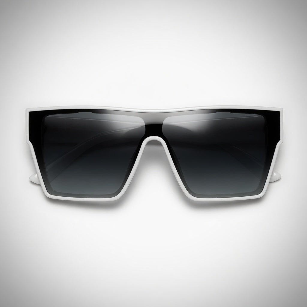 Soft vapour blue face-lifting sunglasses by ARVUE, designed in Abu Dhabi