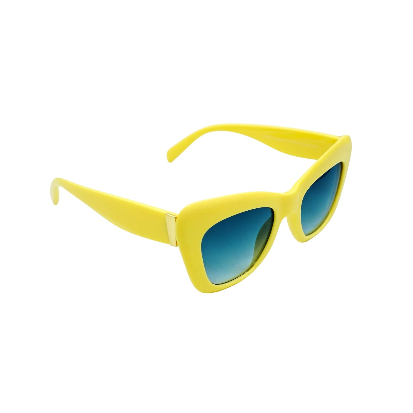 Women's yellow face-sculpting sunglasses, ARVUE UAE