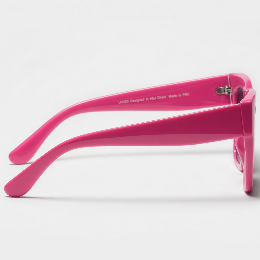 Women's fuchsia pink face-sculpting sunglasses, ARVUE UAE