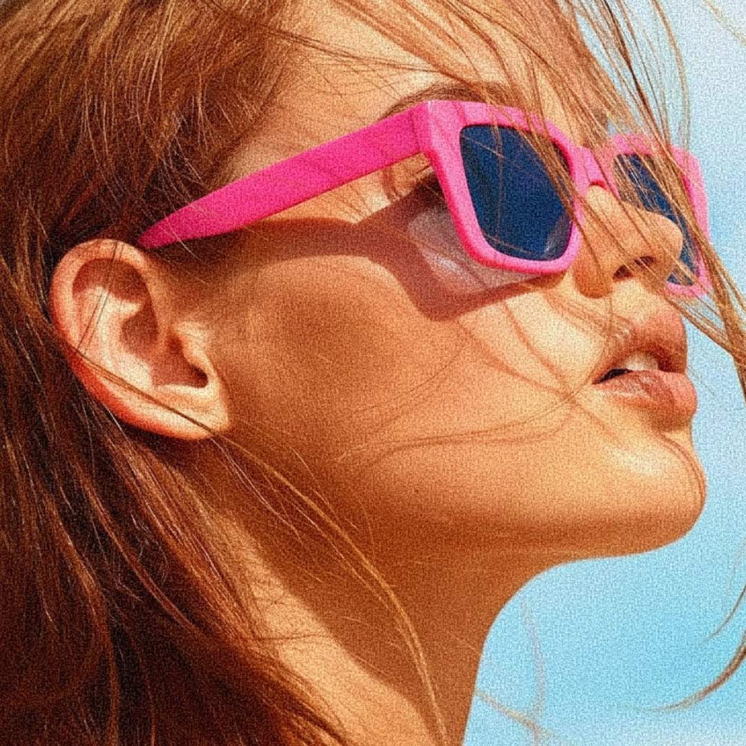 Hot pink UV400 sunglasses for women, ARVUE UAE