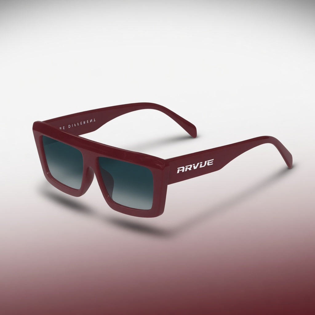 Women's mocha plum face-sculpting sunglasses, ARVUE UAE