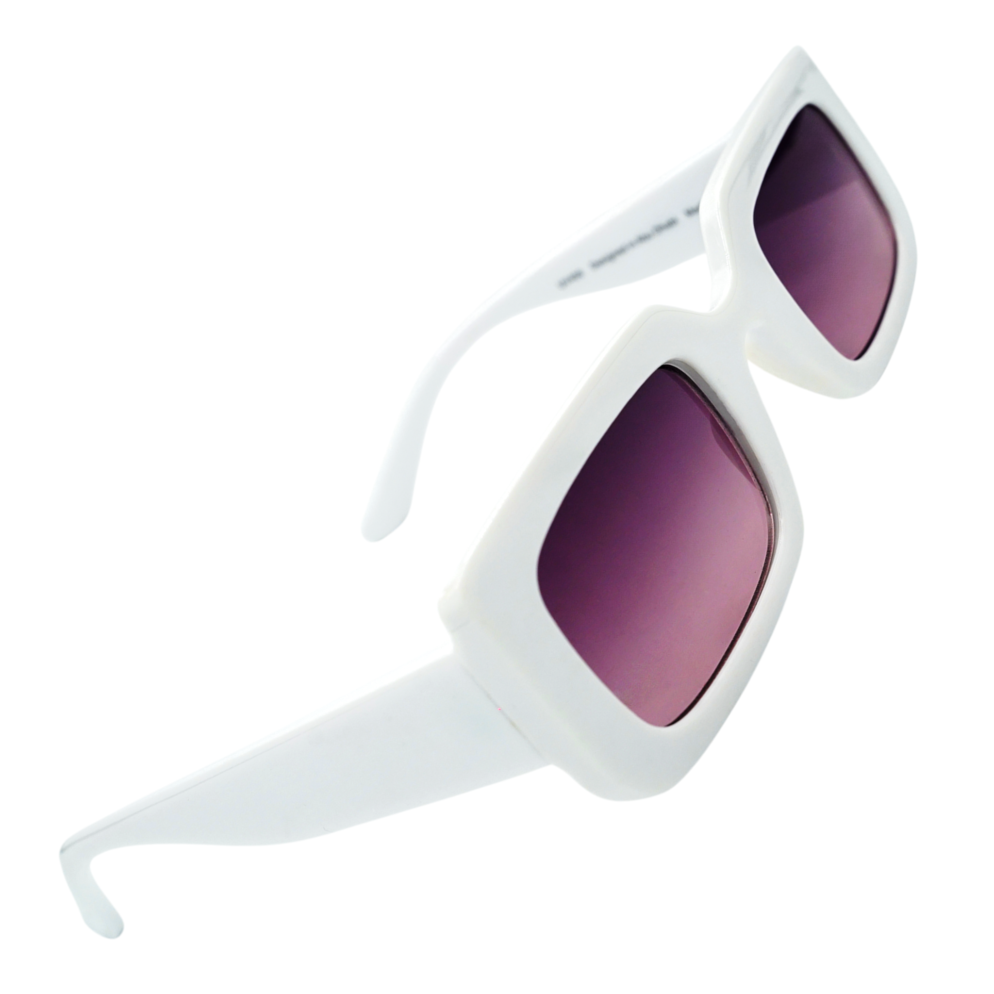 White square sunglasses