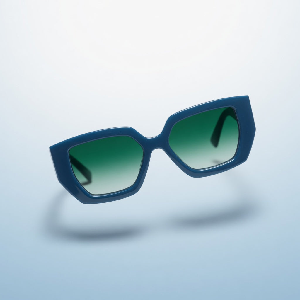 ARVUE She-Wolf blue sunglasses, high-set lifting frame
